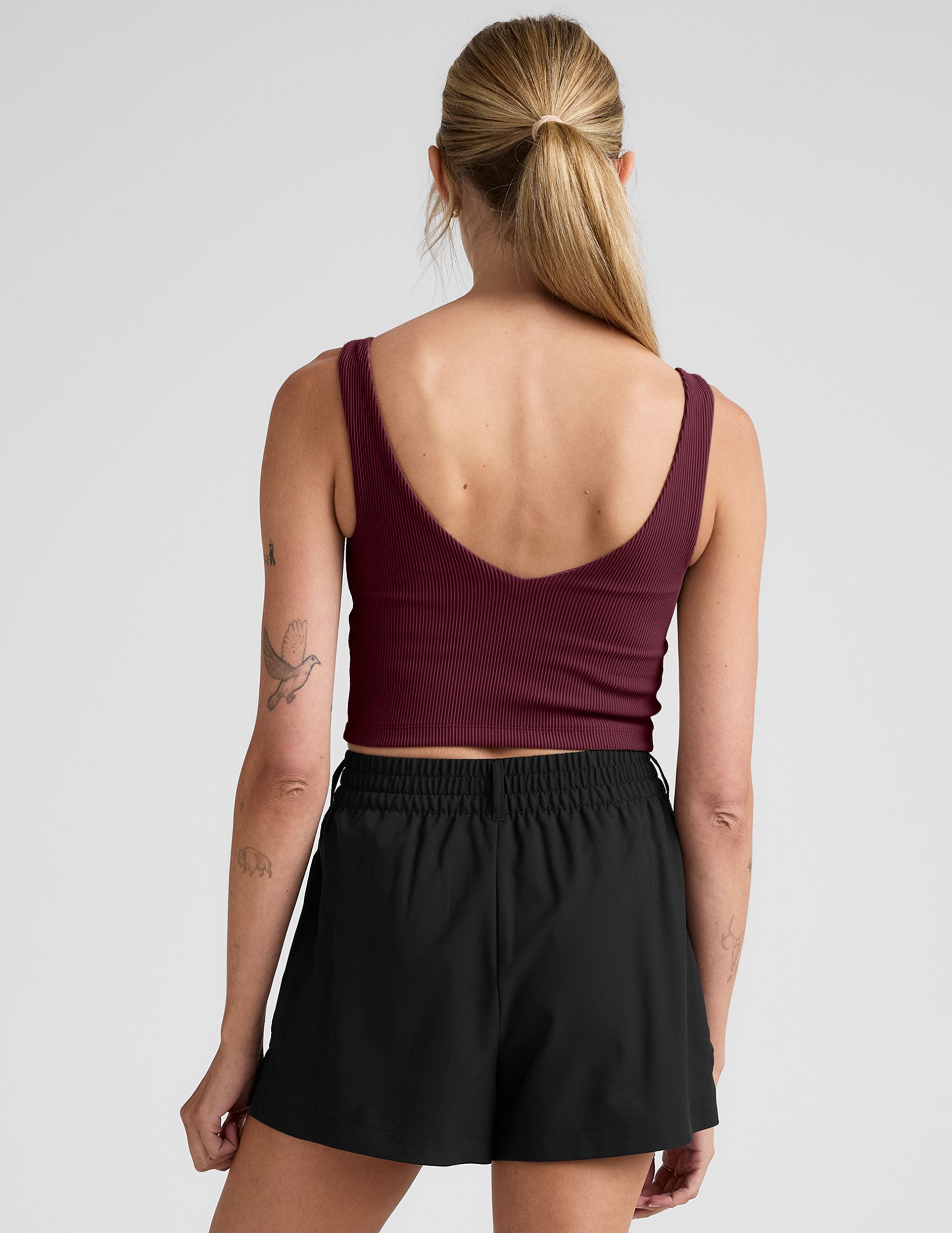 Impulse Ribbed Cropped Tank - Image 5
