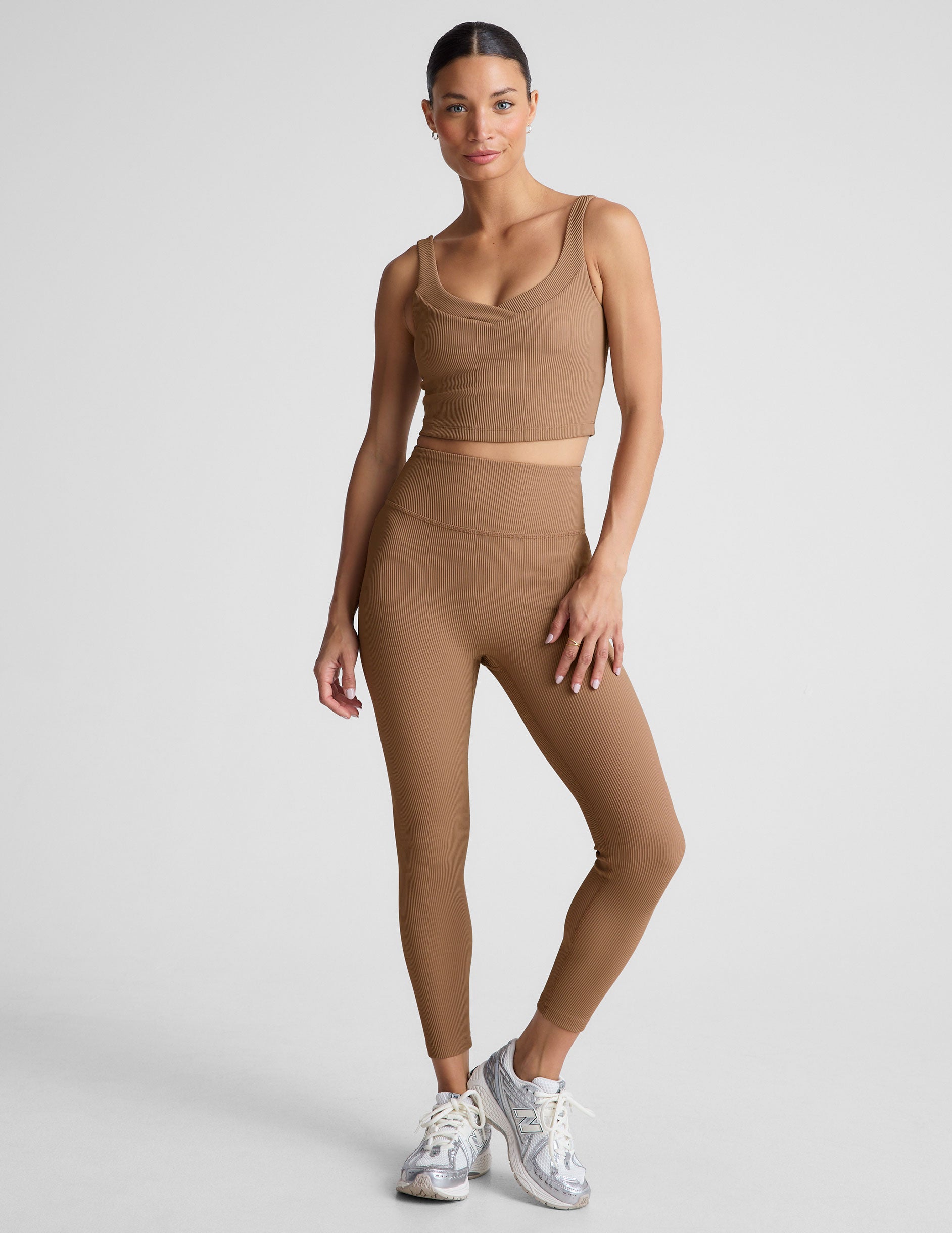 Impulse Ribbed Cropped Tank - Image 6