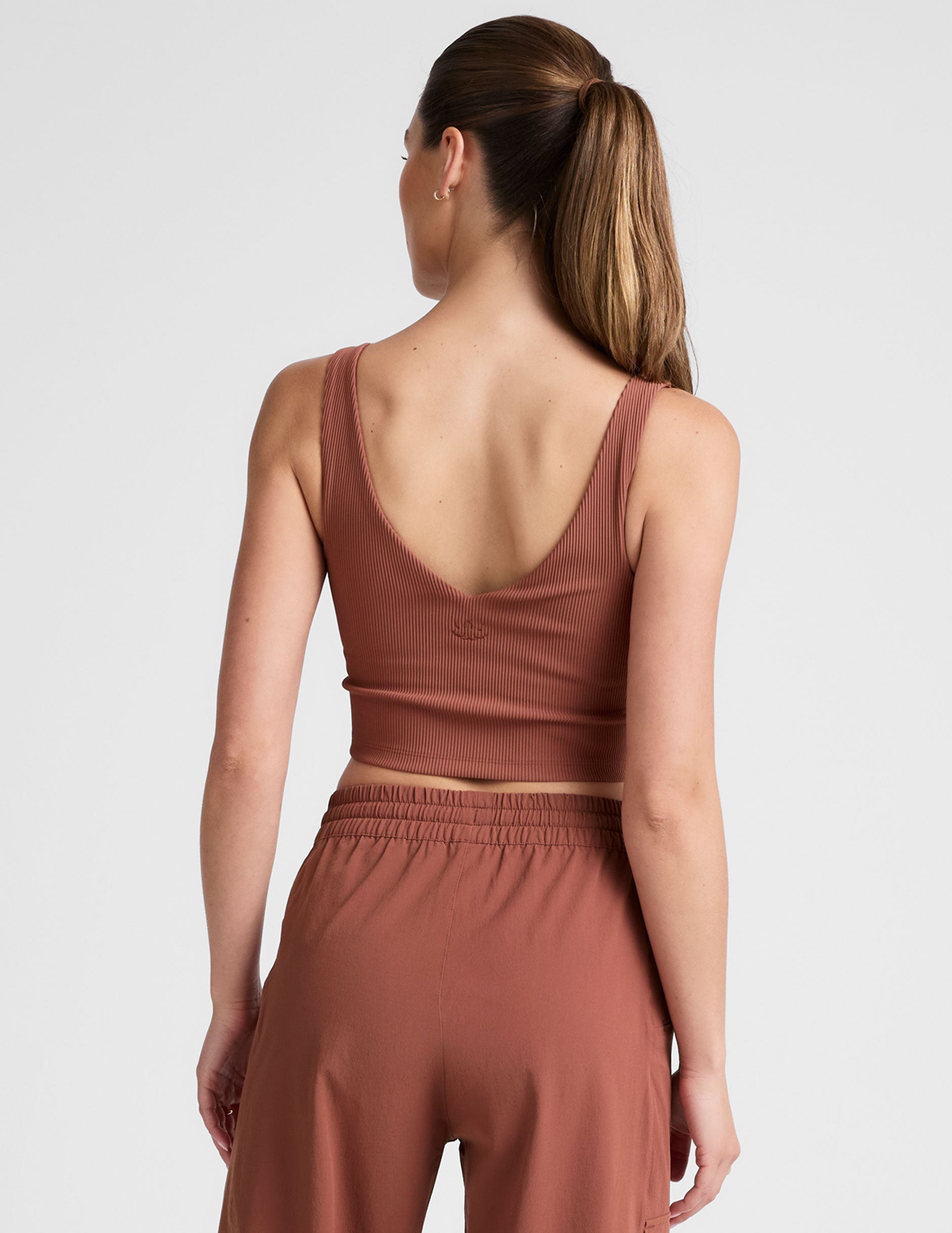 Impulse Ribbed Cropped Tank - Image 4