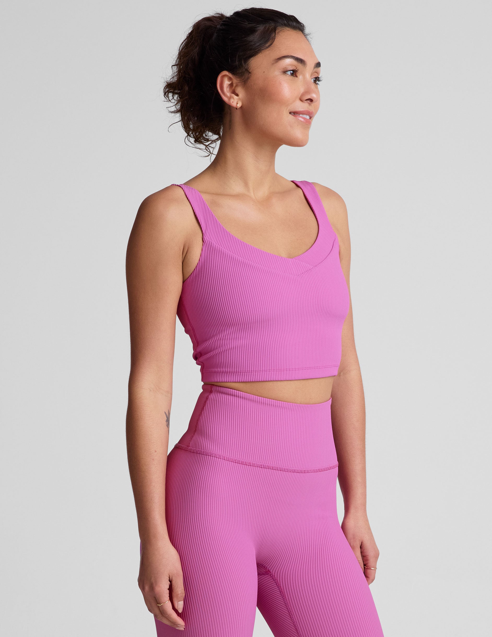 Impulse Ribbed Cropped Tank - Image 2