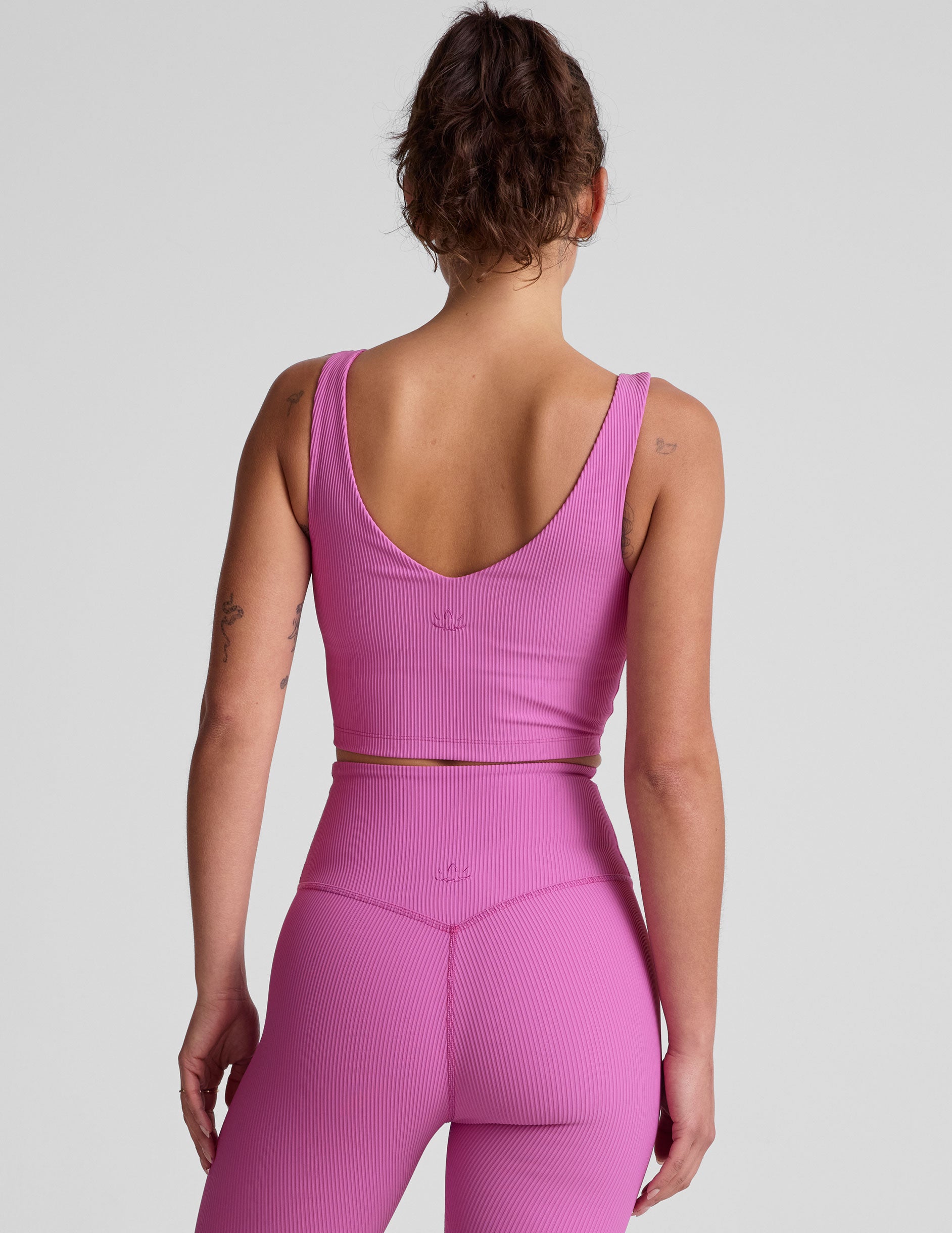 Impulse Ribbed Cropped Tank - Image 3