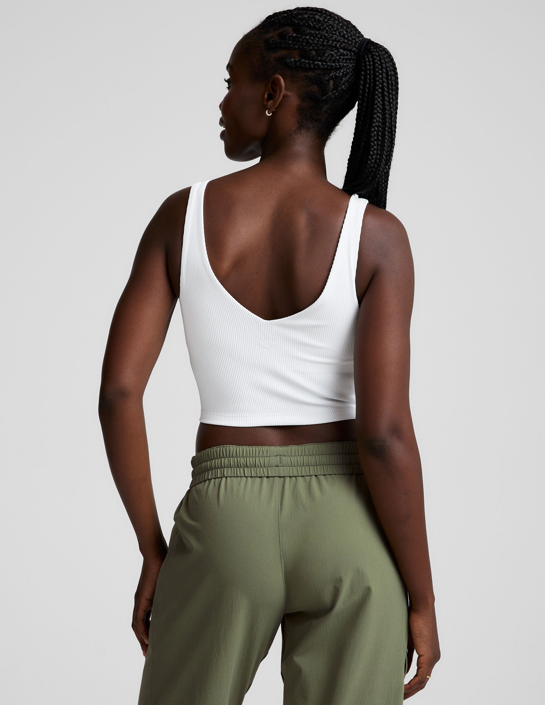 Impulse Ribbed Cropped Tank - Image 4