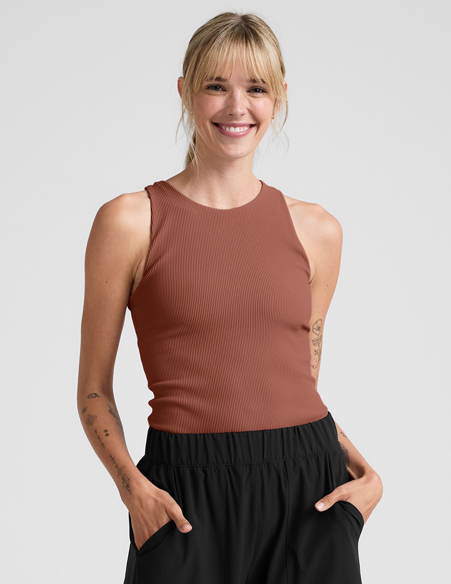 Refocus Ribbed Classic Tank