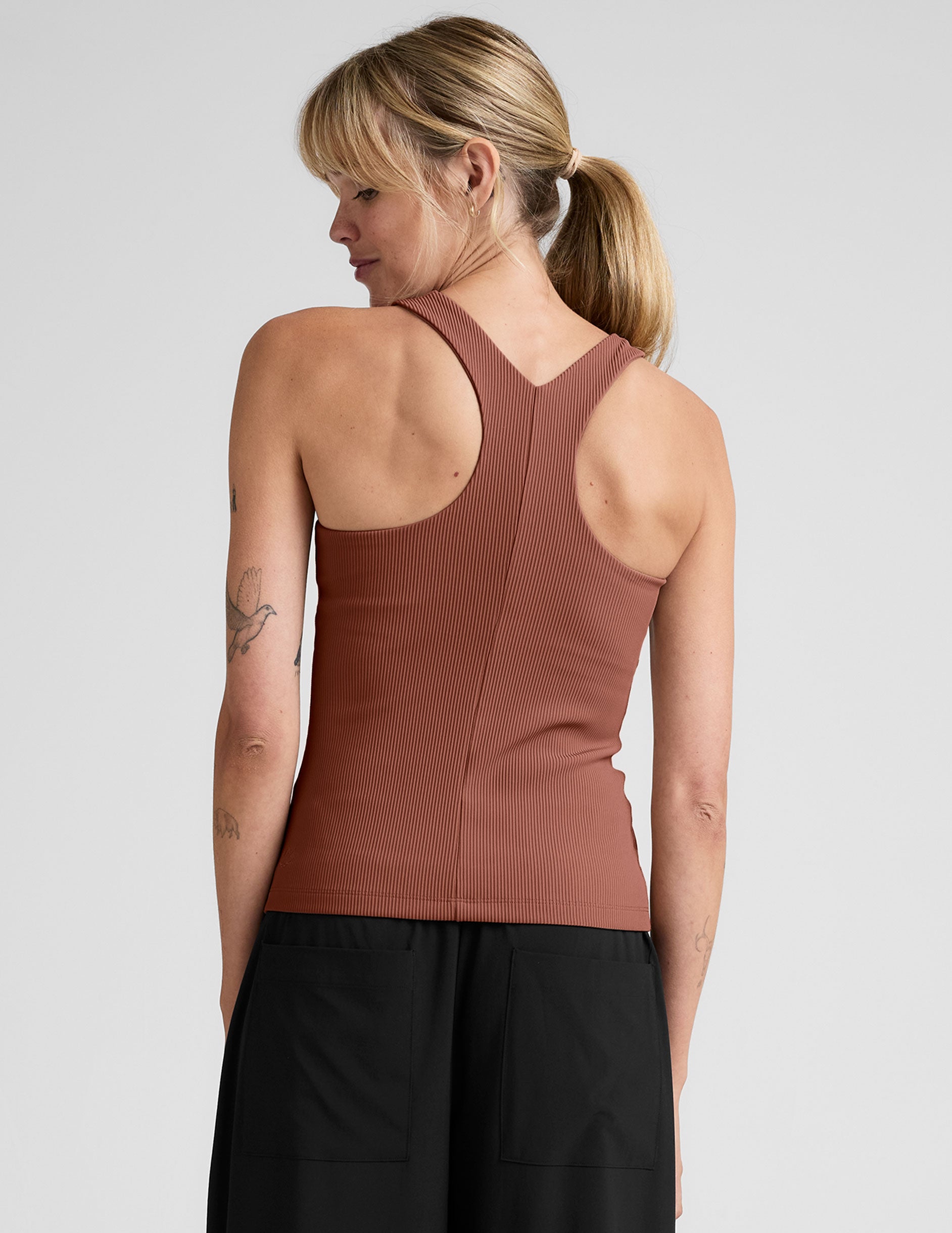 Refocus Ribbed Classic Tank - Image 3