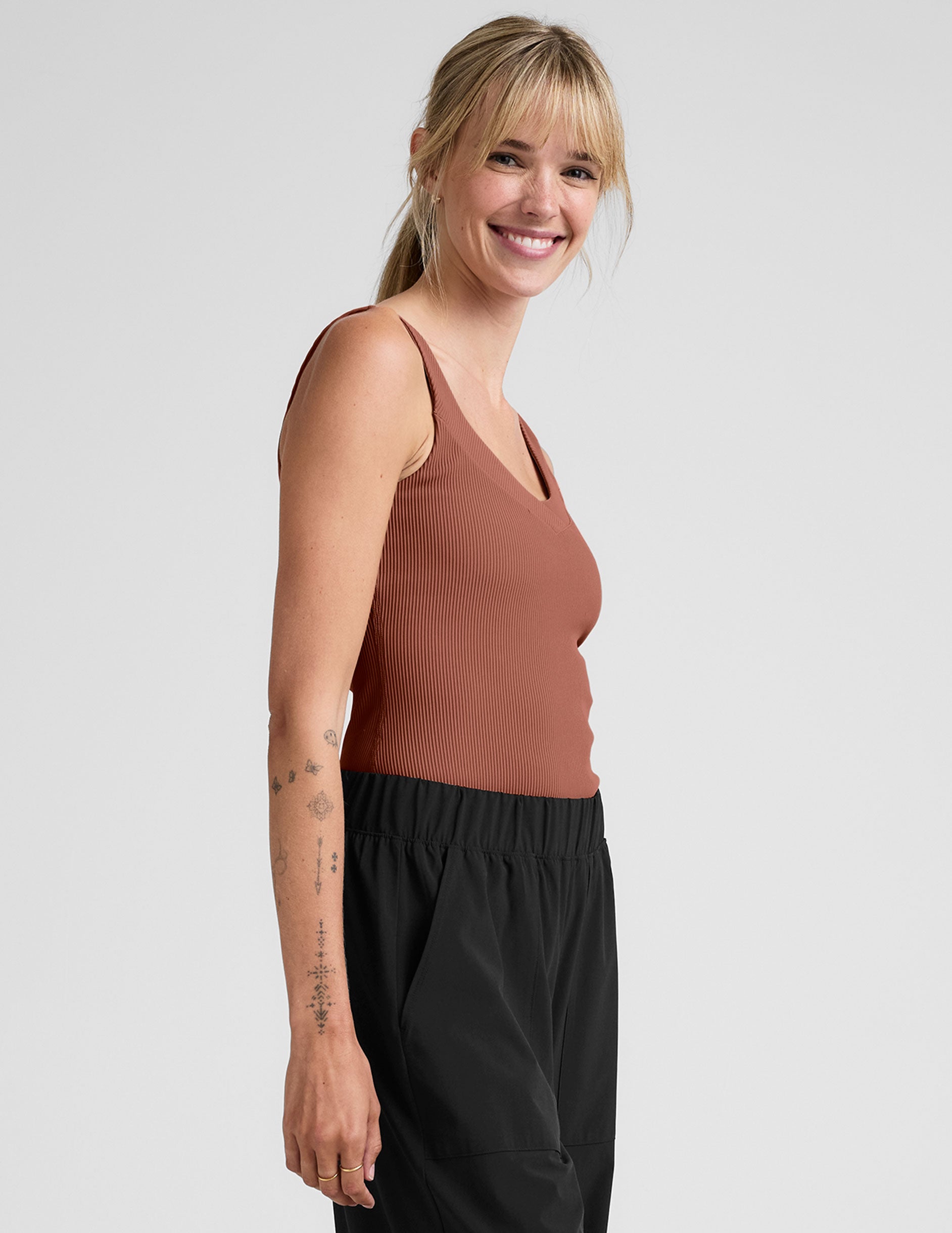 Impulse Ribbed Classic Tank - Image 2