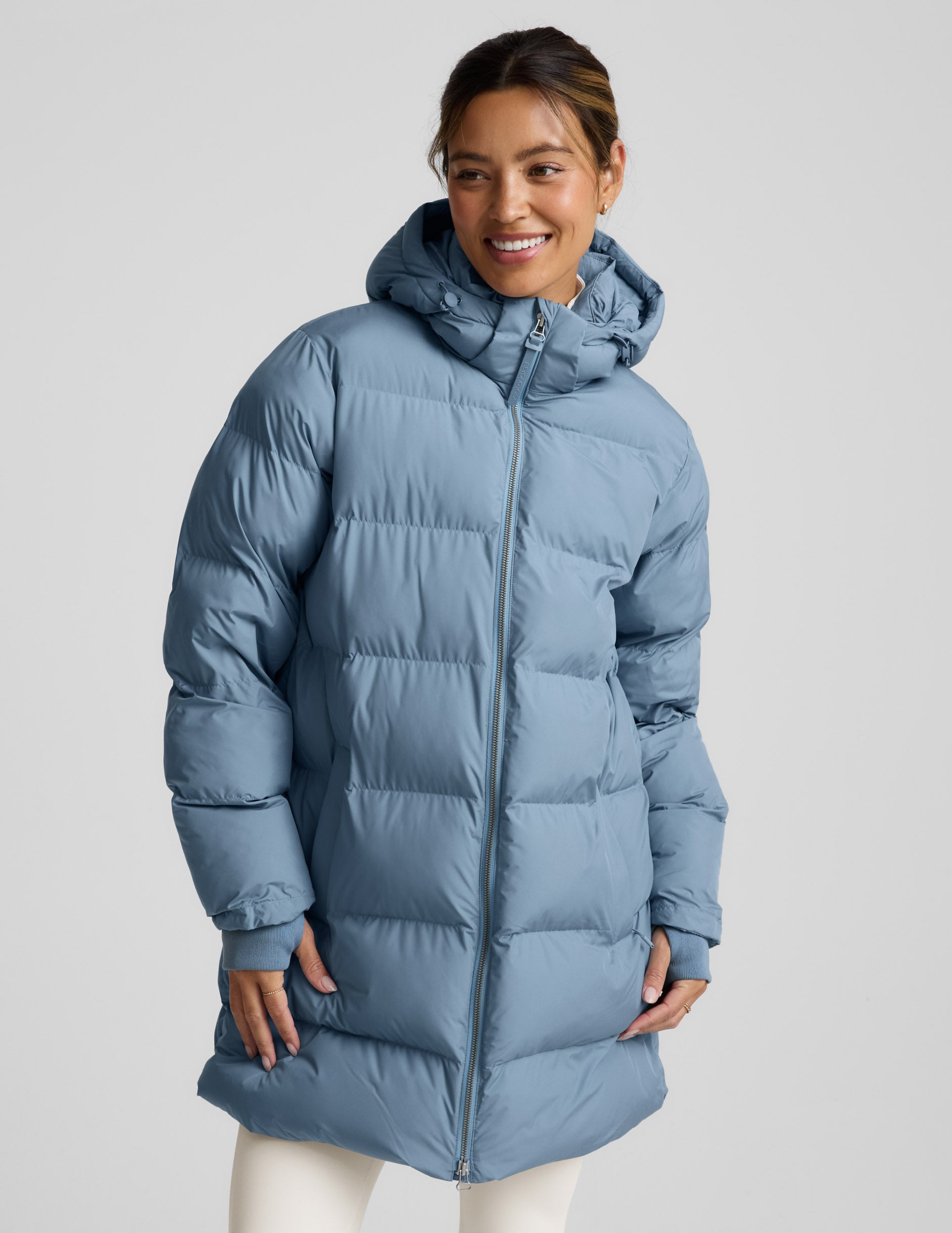 Warm Up Mid Length Puffer Jacket - Image 5