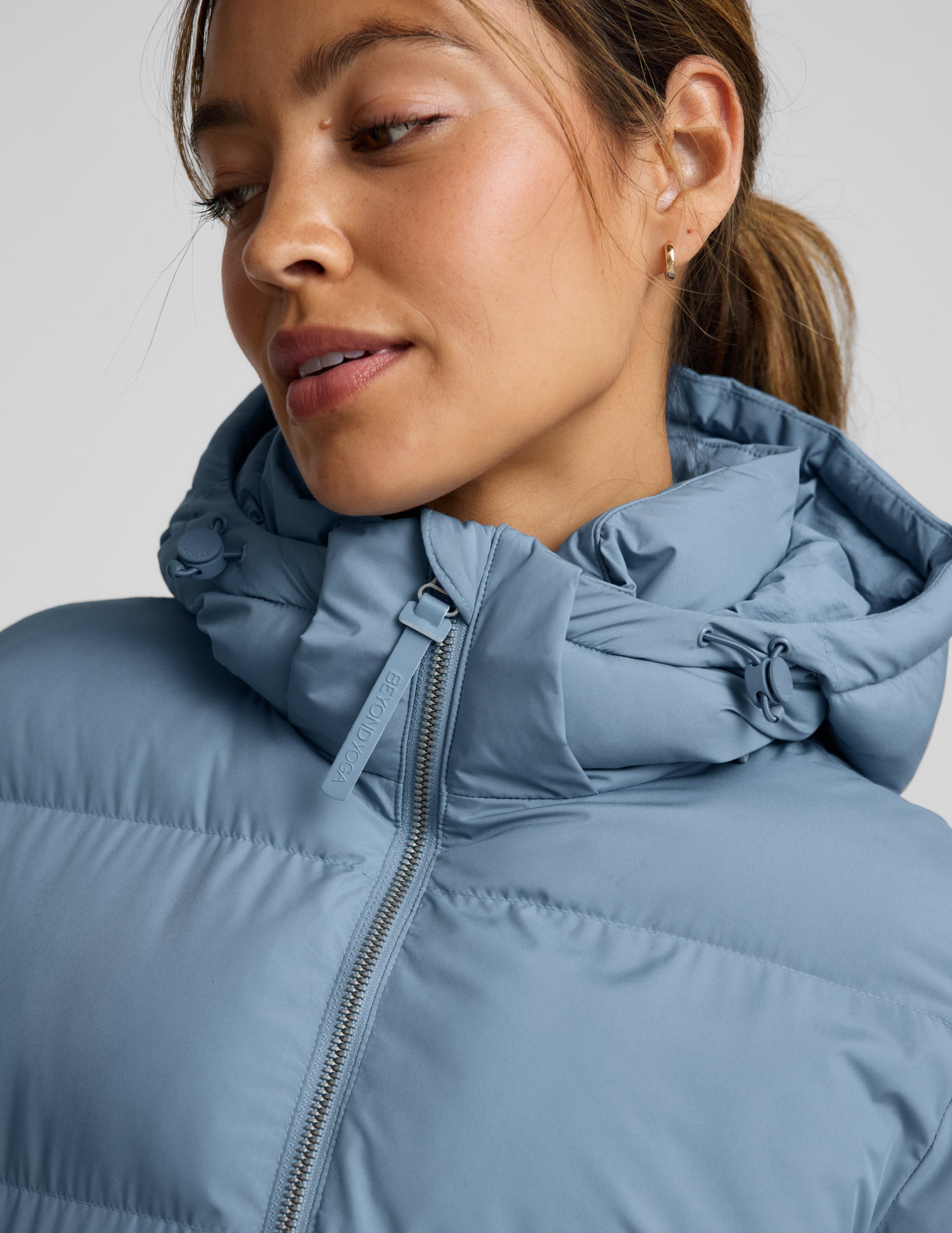 Warm Up Mid Length Puffer Jacket - Image 9