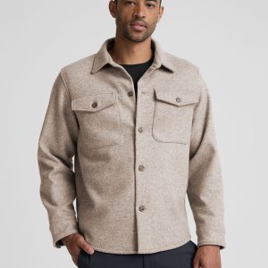 Day to Night Wool Men's Shirt Jacket