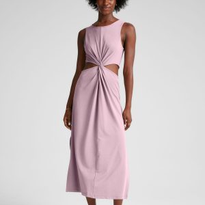 Around The World Front Twist Dress