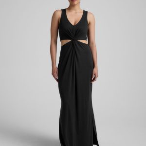 Maxi Around The World Front Twist Dress