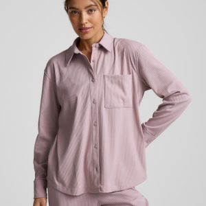 Breathe Easy Comfort Cord Button Up