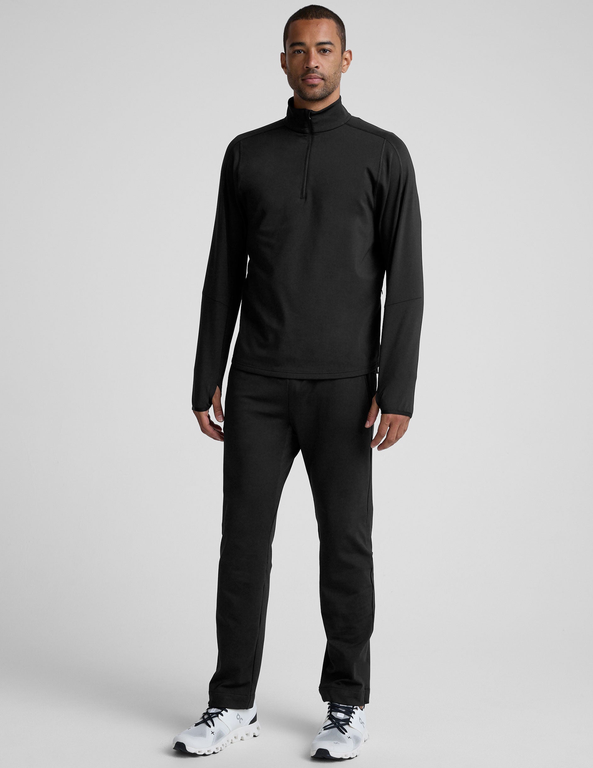 Pacer Fleece-Backed Men's Quarter Zip Pullover - Image 5