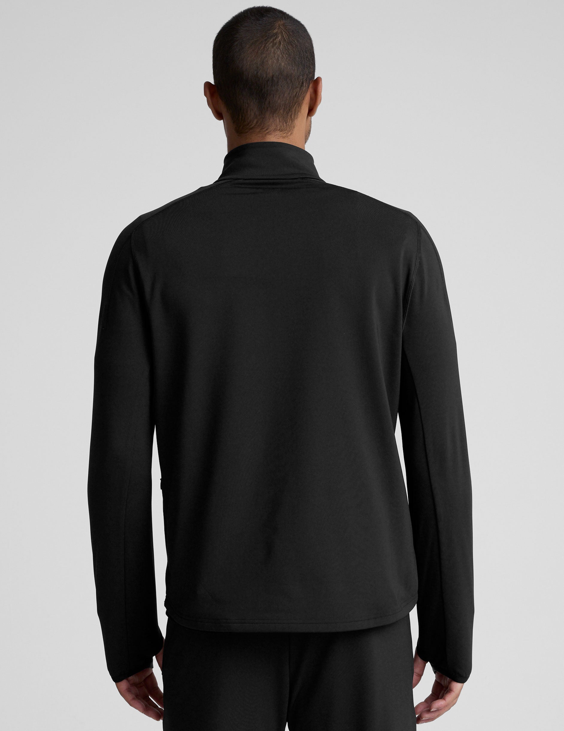 Pacer Fleece-Backed Men's Quarter Zip Pullover - Image 3