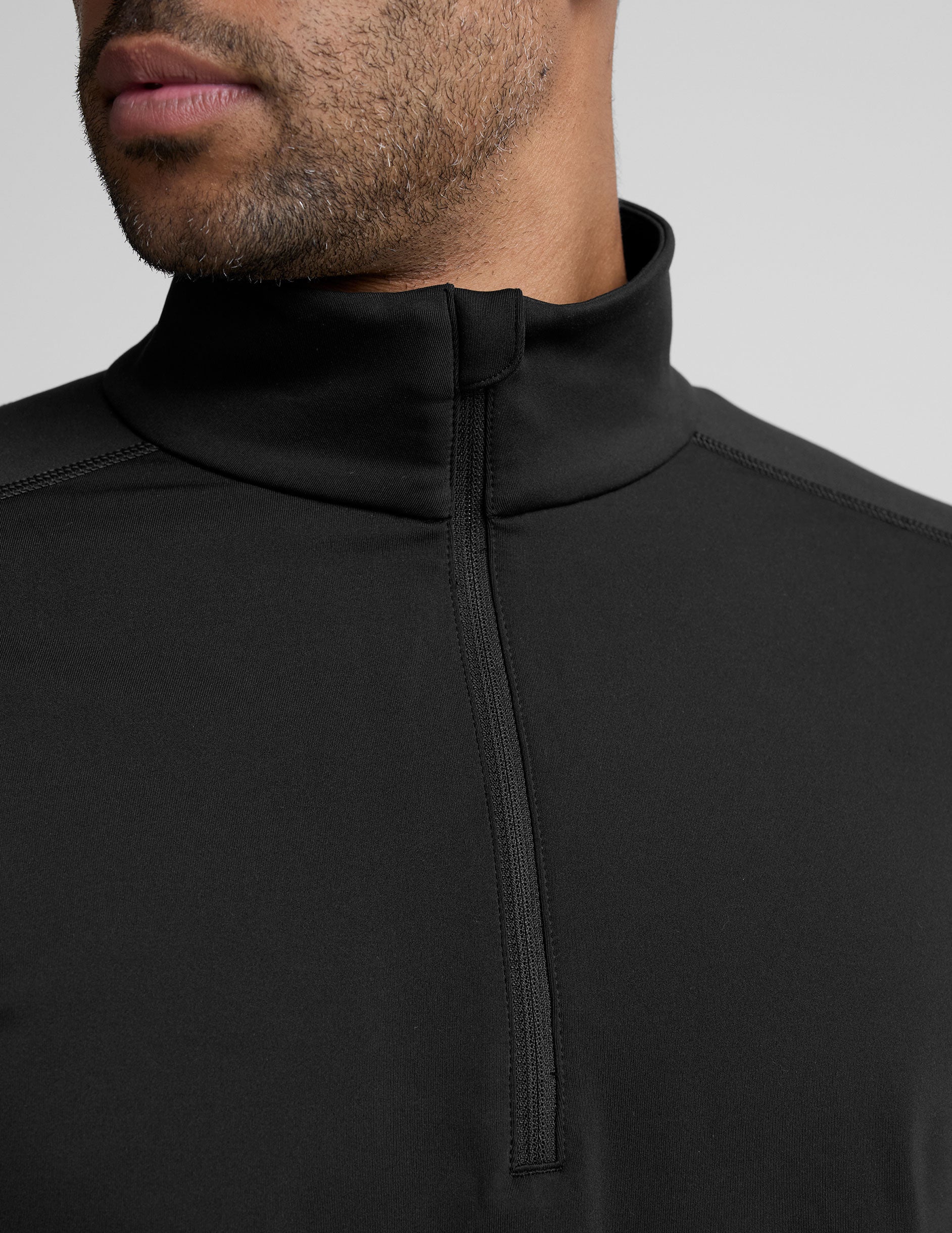 Pacer Fleece-Backed Men's Quarter Zip Pullover - Image 4