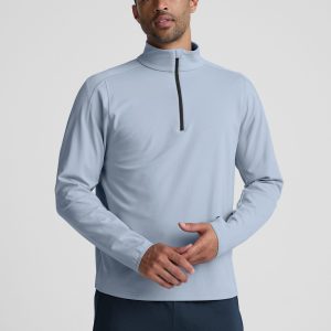 Pacer Fleece-Backed Men's Quarter Zip Pullover