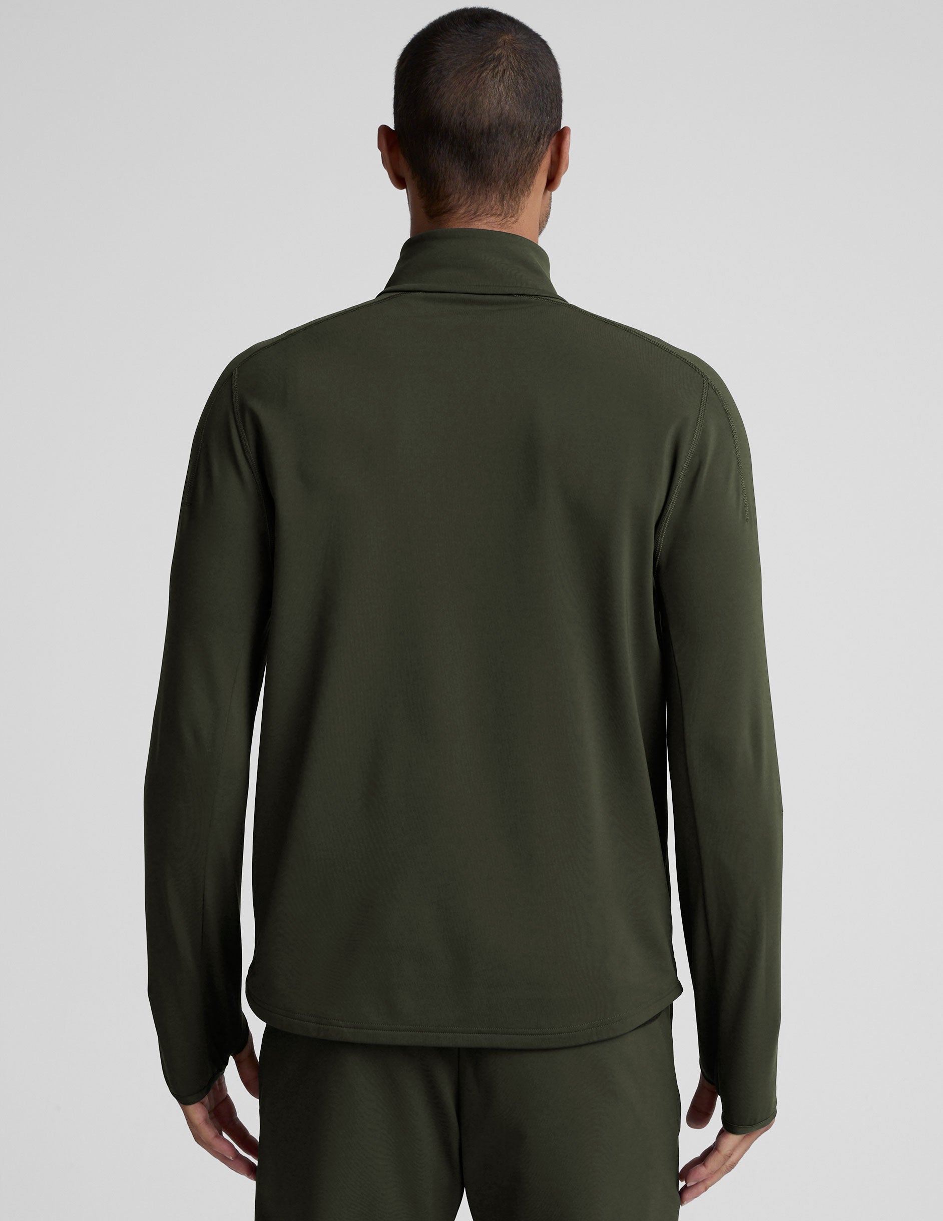 Pacer Fleece-Backed Men's Quarter Zip Pullover - Image 5