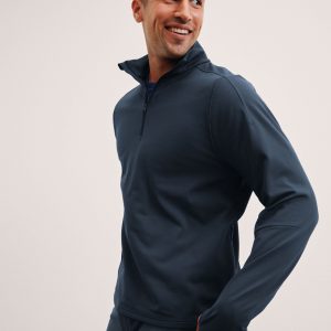 Pacer Fleece-Backed Men's Quarter Zip Pullover