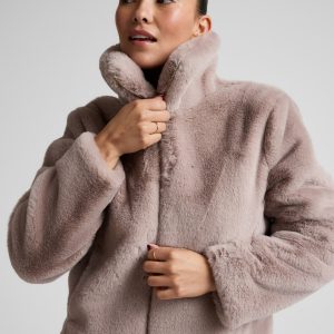 On The List Faux Fur Jacket