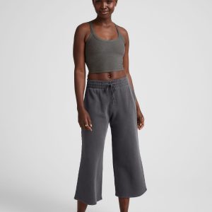 Cali Wide Leg Cropped Pant