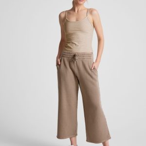 Cali Wide Leg Cropped Pant