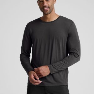 Merino Wool Men's Long Sleeve Crew