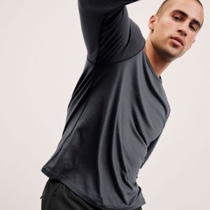 Merino Wool Men's Long Sleeve Crew