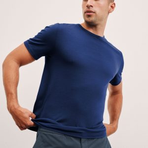 Merino Wool Men's Short Sleeve Crew