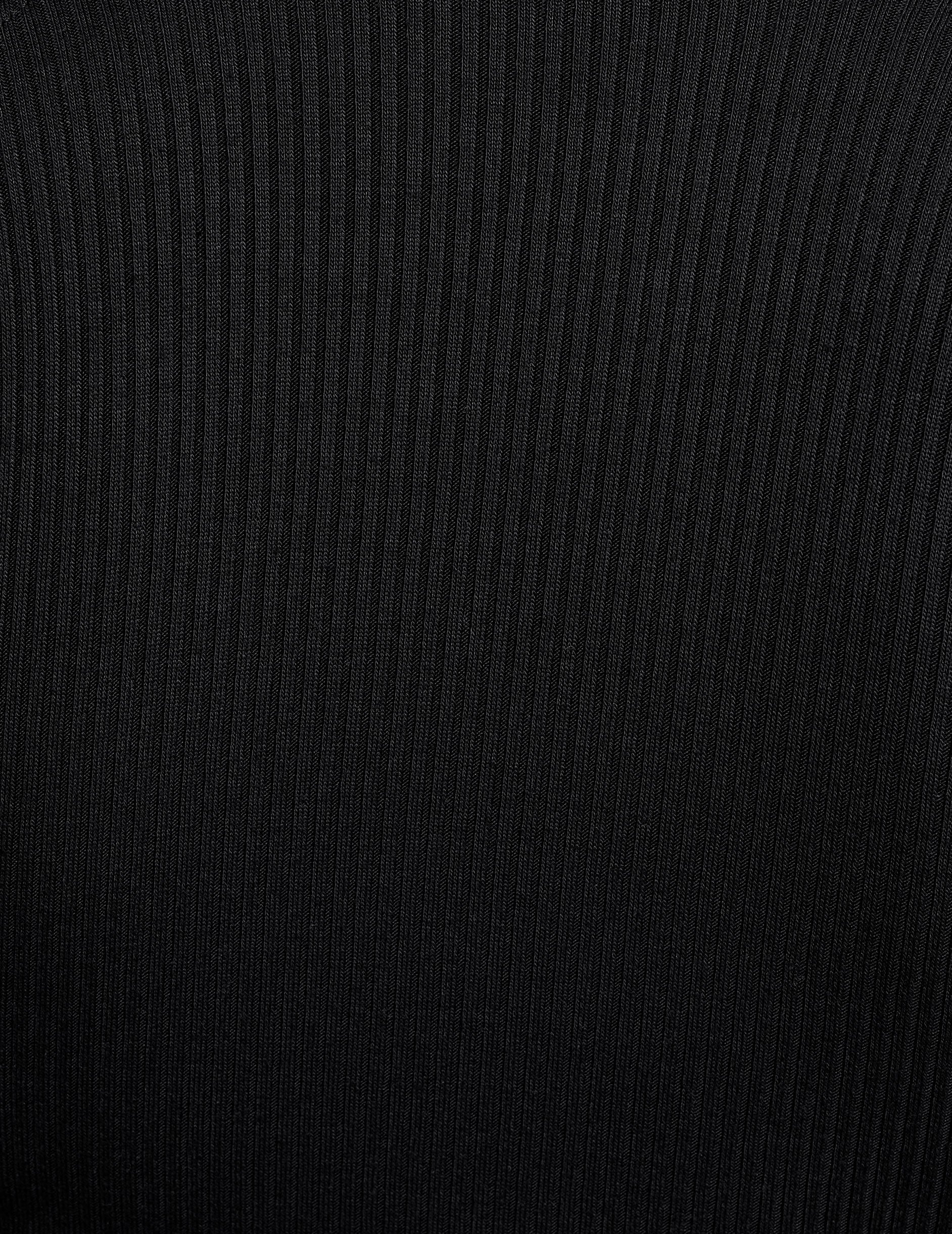 Contours Mock Neck Cropped Top - Image 5