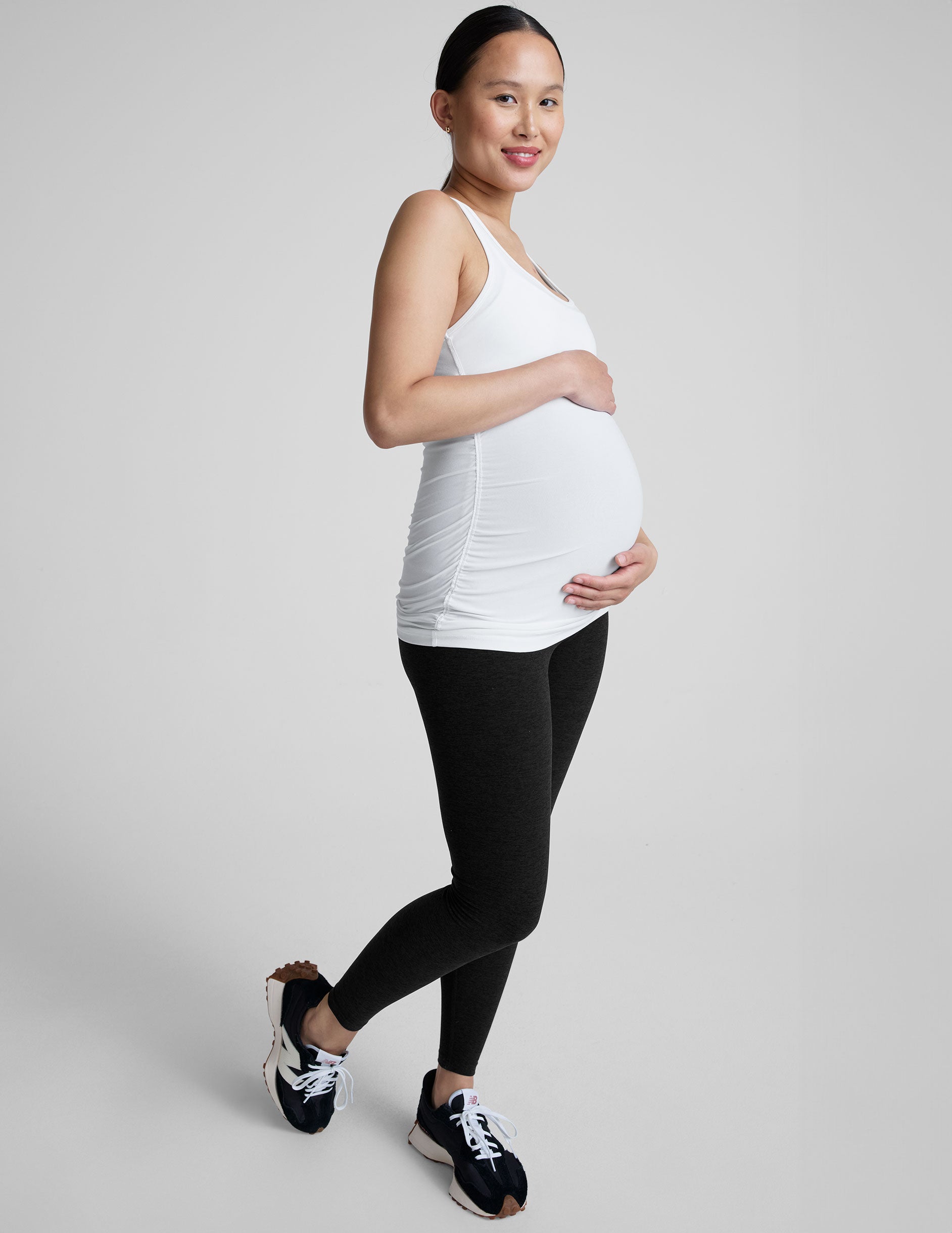 Featherweight Let It Grow Racerback Maternity Tank - Image 5