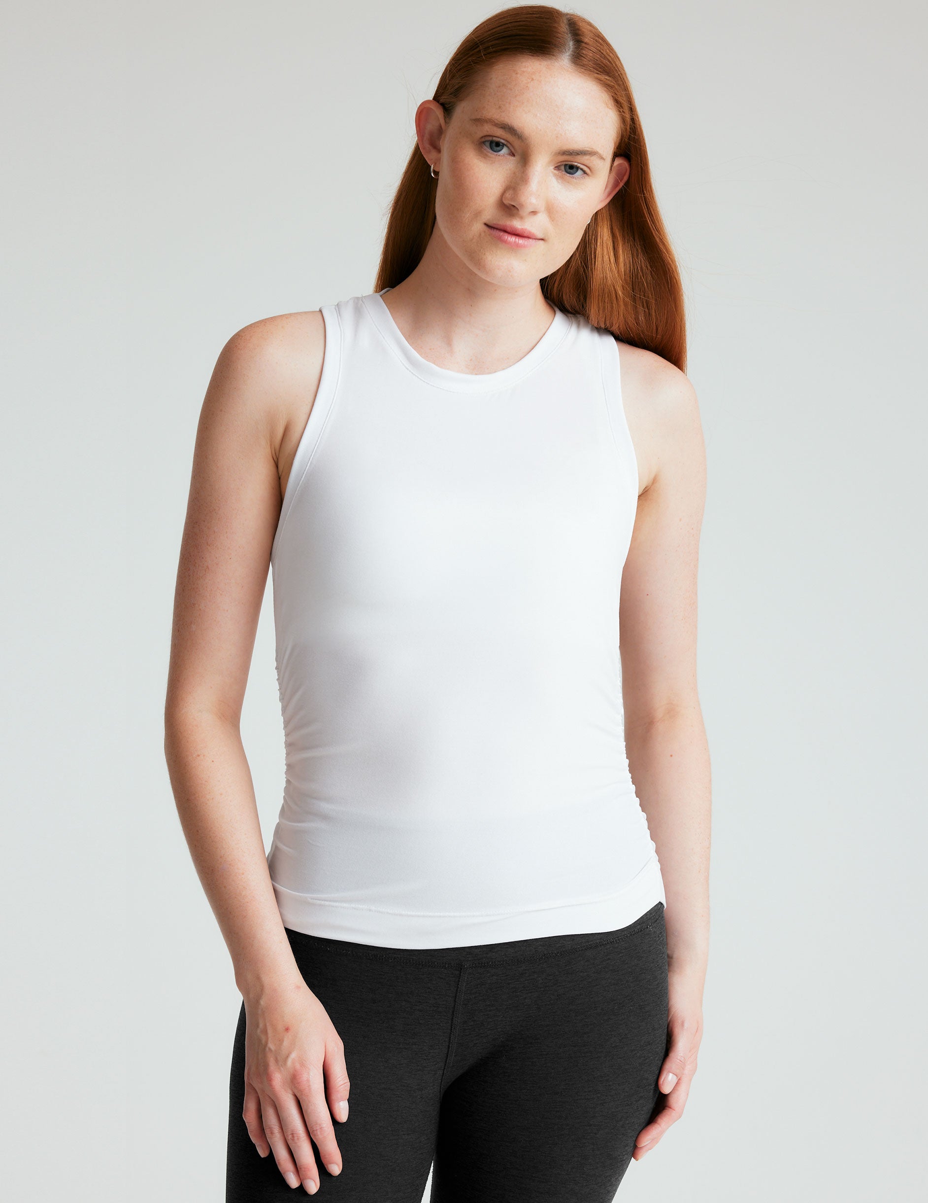 Featherweight Your Fit Shirred Tank - Image 2
