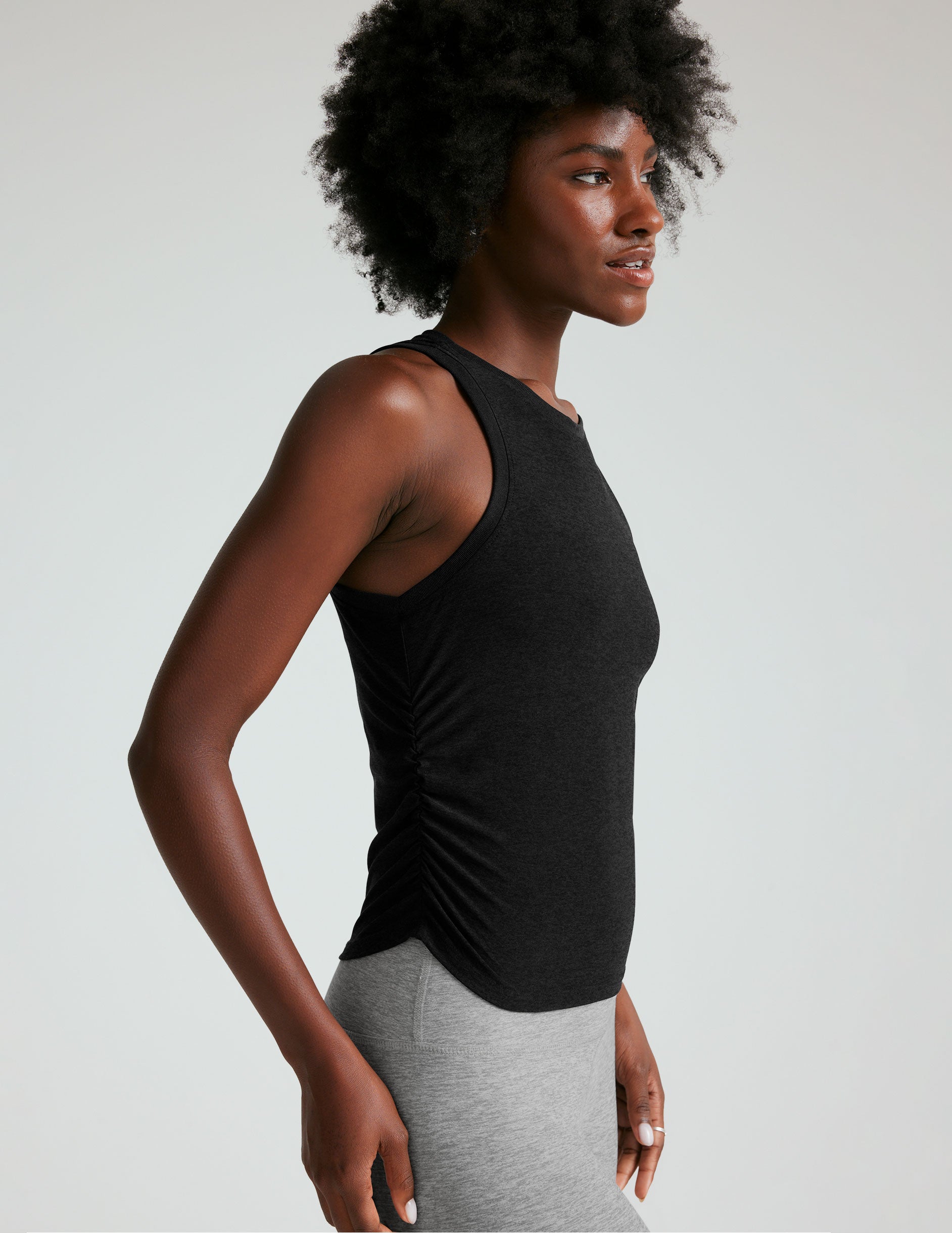 Featherweight Your Fit Shirred Tank - Image 2