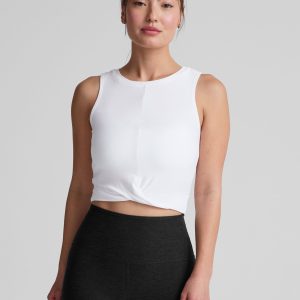 Featherweight Center Stage Cropped Tank