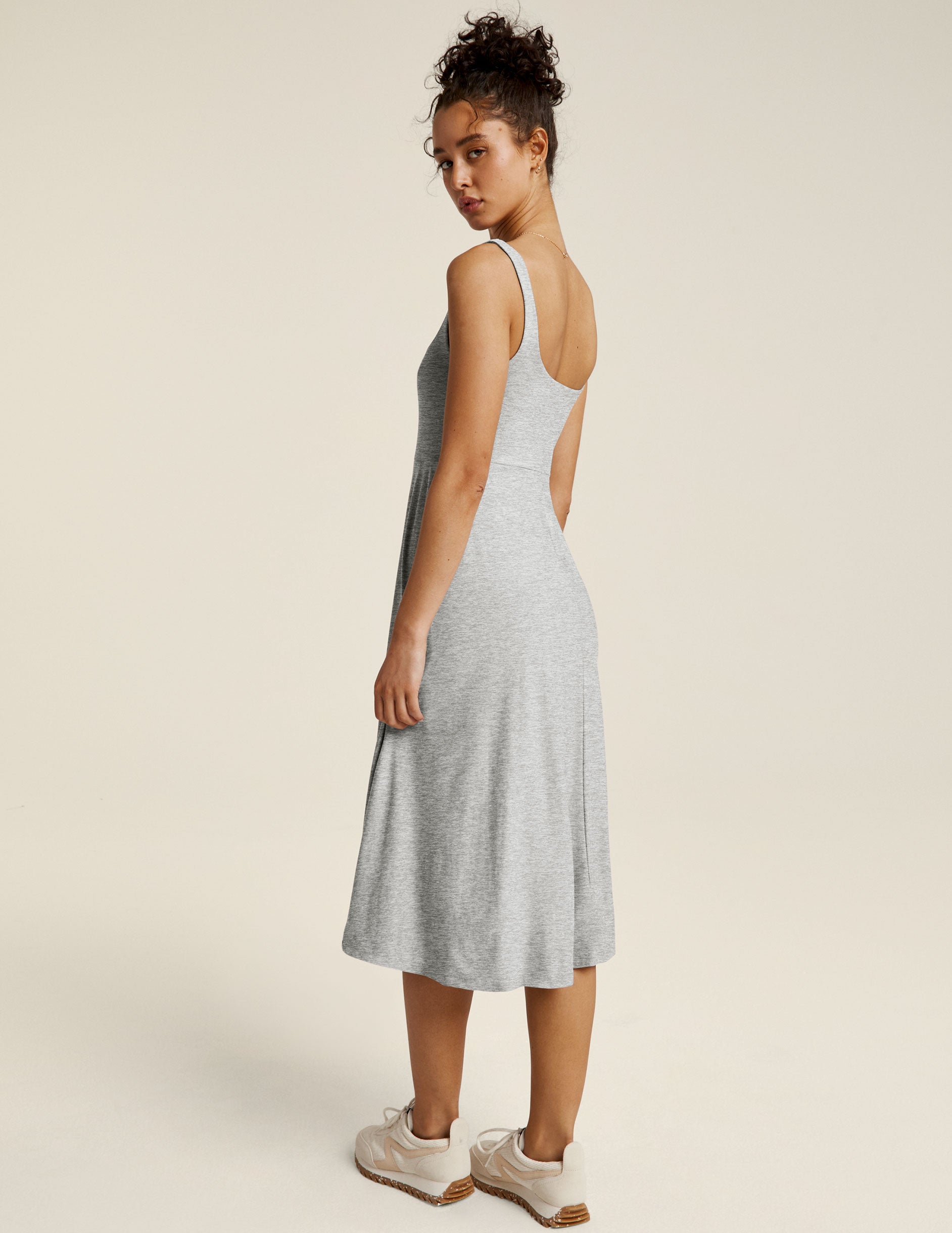 Featherweight At The Ready Square Neck Dress - Image 2