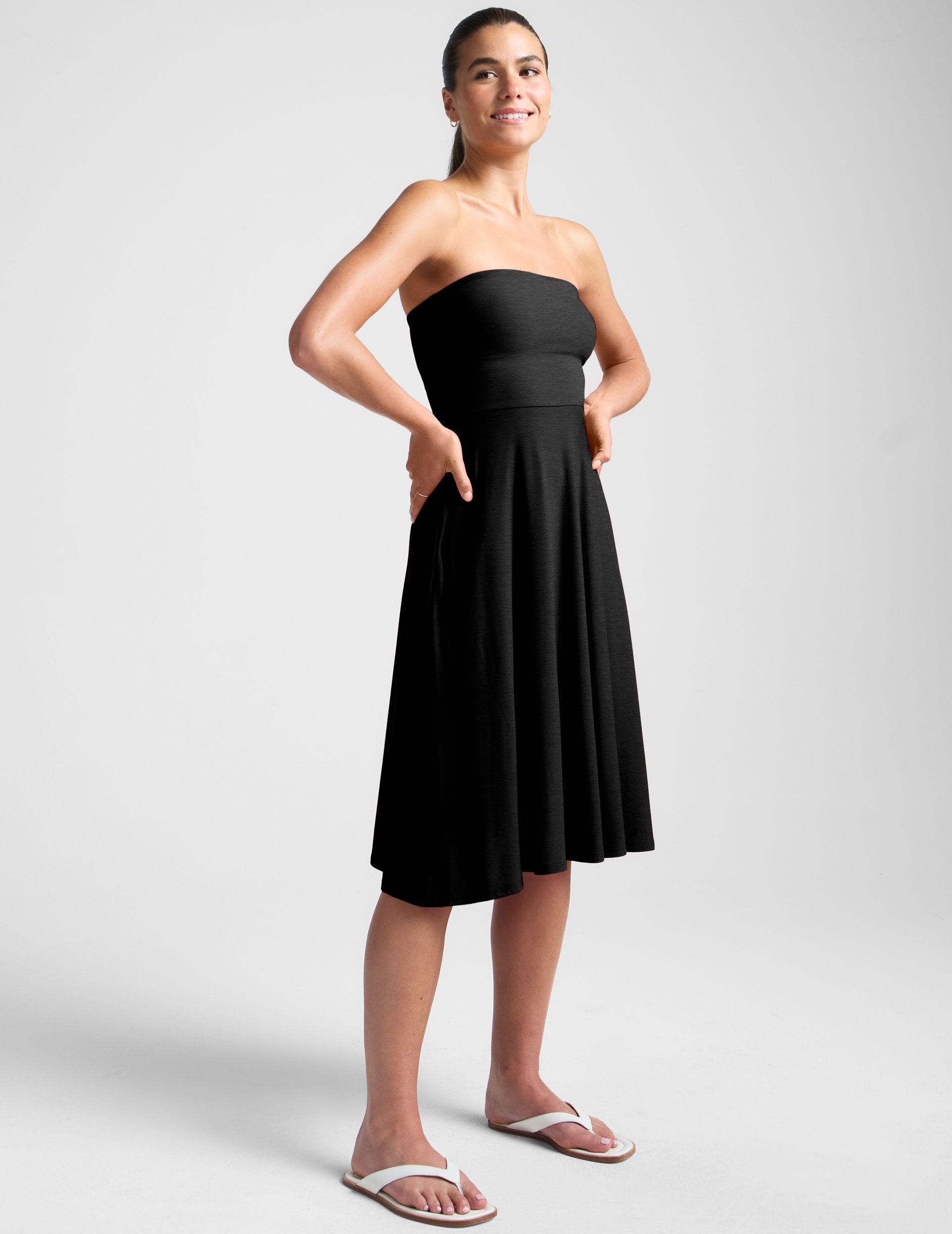 Featherweight Strapless Dress - Image 2