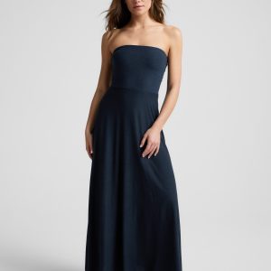 Featherweight Strapless Maxi Dress