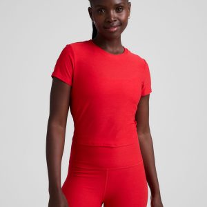 Featherweight Cropped Tee