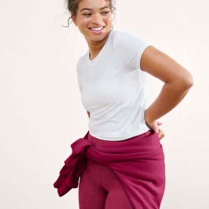 Featherweight Cropped Tee