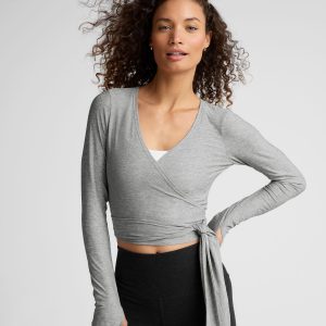 Featherweight Waist No Time Wrap Top
