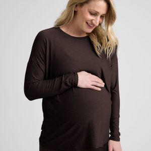 Featherweight Feels Like Home Long Sleeve Maternity Top