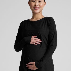 Featherweight Feels Like Home Long Sleeve Maternity Top
