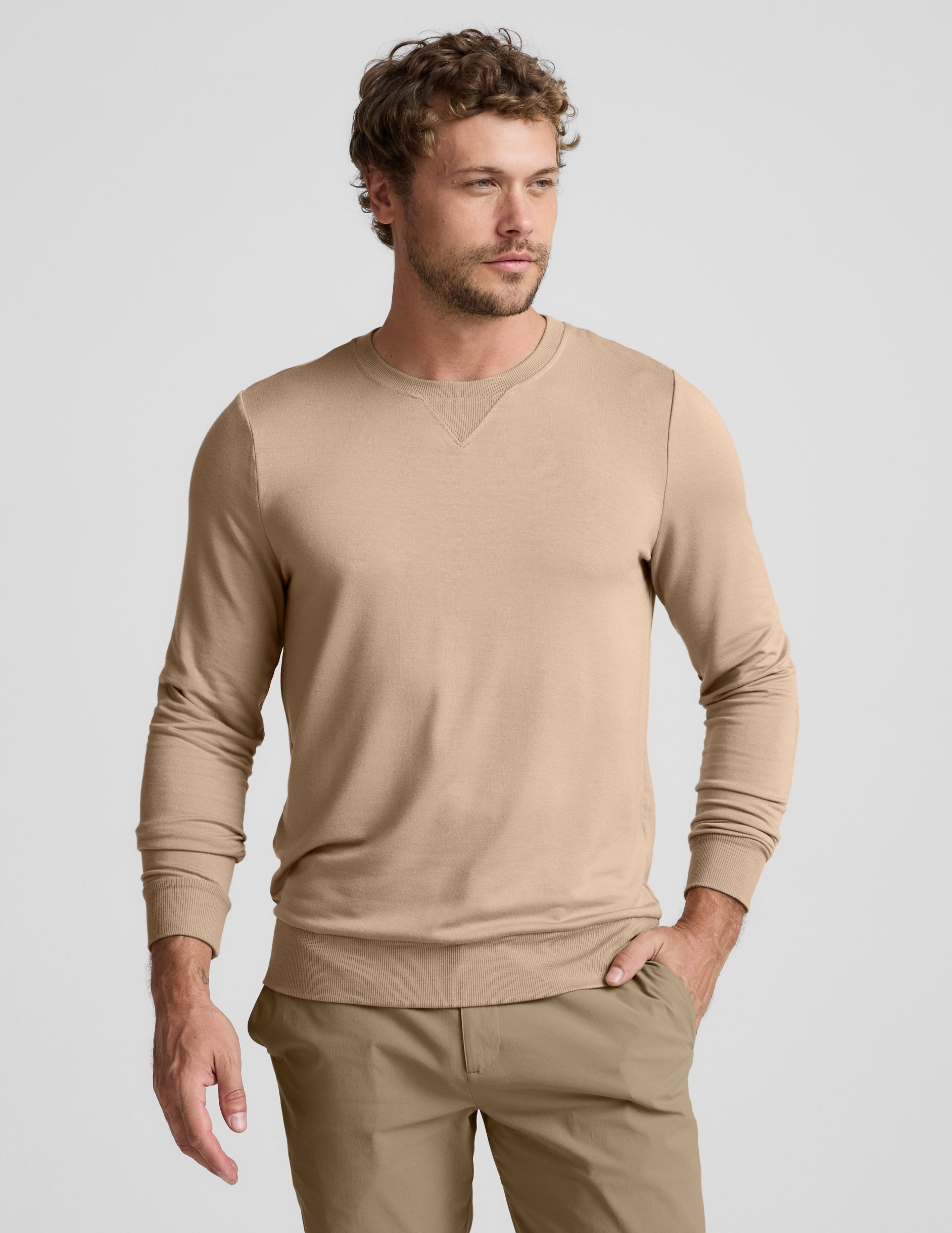 Always Beyond Men's Crew Pullover