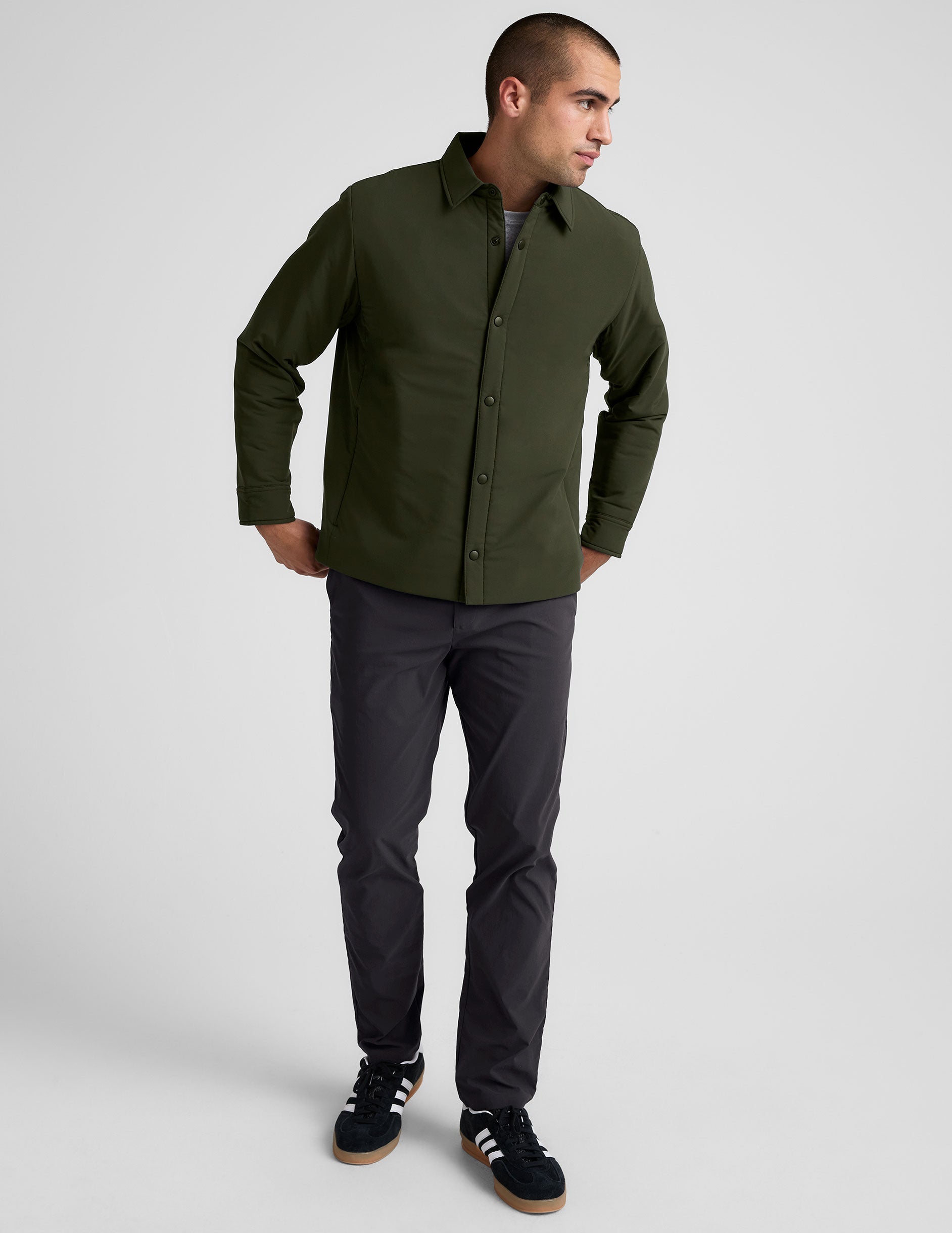 In Flight Insulated Men's Shirt Jacket - Image 4