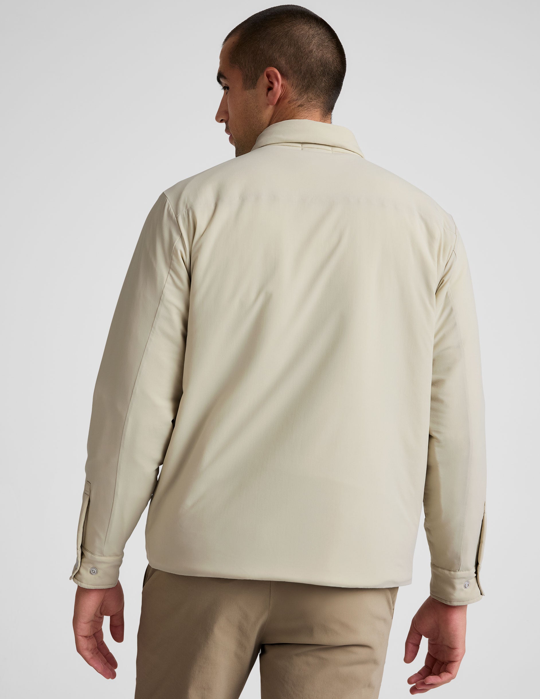 In Flight Insulated Men's Shirt Jacket - Image 7