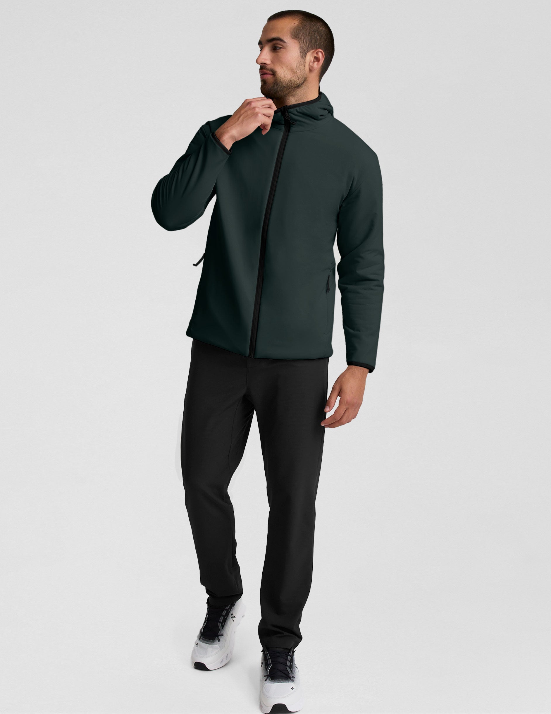 In Flight Insulated Men's Hooded Jacket - Image 8