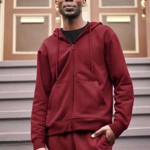 Every Body Men's Zip Front Hoodie