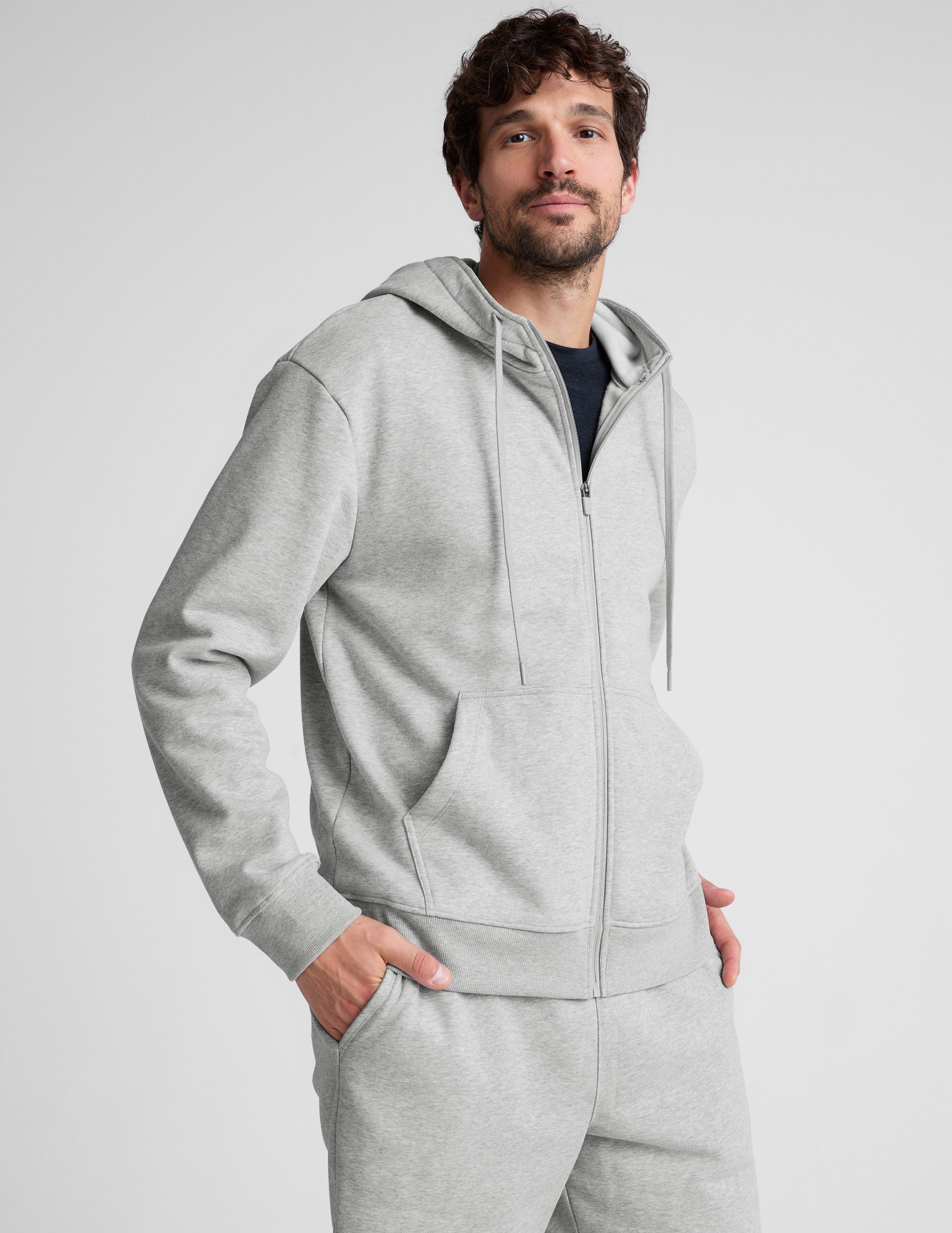 Every Body Men's Zip Front Hoodie - Image 2