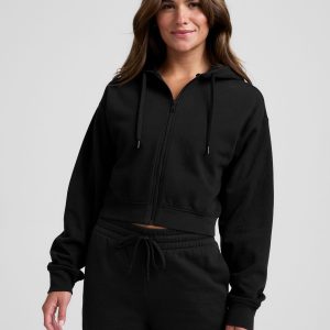 LuxeFleece Zip Up Hoodie