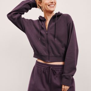 LuxeFleece Zip Up Hoodie