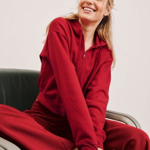 LuxeFleece Zip Up Hoodie