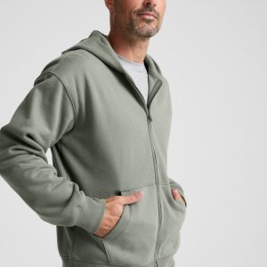 LuxeFleece Men's Full Zip Hoodie